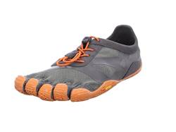 Vibram Men's KSO EVO Cross Training Shoe, Grey/Orange, 45 EU/11-11.5 M US von Vibram