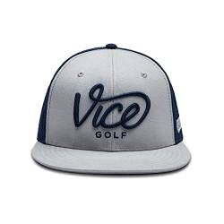 VICE Unisex Vicesquadcap-Bluegrey Mütze, Marineblau/grau, M von Vice Golf