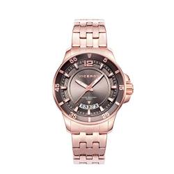 Viceroy Damen Analog Quarz Uhr mit Edelstahl Armband 42252-45 von Viceroy