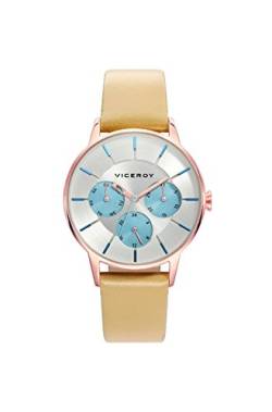 Viceroy Damen Multi Zifferblatt Quarz Smart Watch Armbanduhr mit Leder Armband 471162-17 von Viceroy