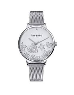 Viceroy Reloj Kiss 461142-00 Mujer Plateado von Viceroy