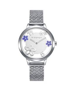 Viceroy Reloj Kiss 471296-85 Acero Mujer Flores von Viceroy