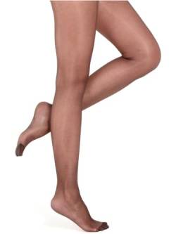 Vicky's Nylons Angel 30 Ouvert Strumpfhose Super Erotik und Schick von Amour (Suntan, S/M 36-42) von Vicky's Nylons