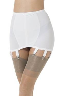 Vicky's Nylons Straps, Strumpfhalter Mieder-Strapsgürtel, mit 6 Straps mit Metallclipss (S) von Vicky's Nylons