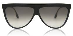 Victoria Beckham Unisex VB619S 44812 Sunglasses, 001 Black, 65 von Victoria Beckham