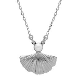 Victoria Cruz A4778-00HG Damen-Halskette Tokyo Silber mit Perle von Victoria Cruz