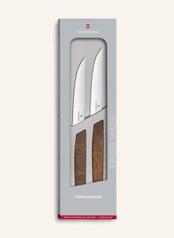 Victorinox 2er-Set Steakmesser Swiss Modern braun von Victorinox