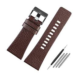 22mm 24mm 26mm 27mm 28mm 30mm 32mm Echtes Lederarmband Herrenuhr Zubehör Uhrenarmband, 32mm von Viinice