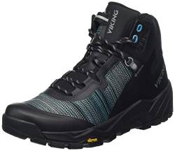 Viking Cerra Rolling Mid GTX, Black/Aqua, 40 von Viking