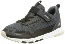 Viking Unisex Baby Arendal GTX Sneaker, Black Charcoal, 21 EU von Viking