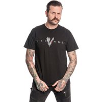 Vikings Welcome Herren T-Shirt schwarz von Vikings