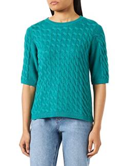 VICHAO O-Neck 2/4 Cable Knit TOP/SU-NOOS von Vila