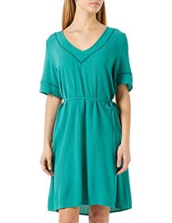 Vila Damen Vimesa Detail V-Neck S/S Dress/Su - Noos Kleid, Alhambra, 34 EU von Vila