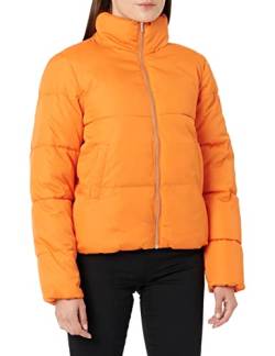 Vila Damen Vitate L/S Short Buffer Jacket - Noos Jacke, Burnt Orange, 36 EU von Vila