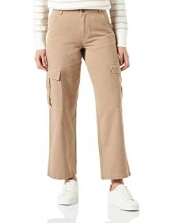 Vila Damen Vitilo Rw Pocket Straight Jeans, Savannah Tan, 40 EU von Vila