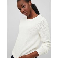 Vila Rundhalspullover VIDALO O-NECK L/S KNIT TOP- NOOS von Vila