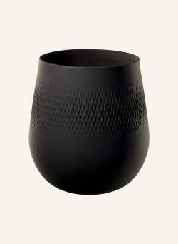 Villeroy & Boch Vase Manufacture Collier Noir schwarz von Villeroy & Boch