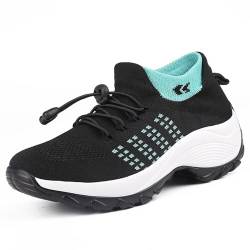 Vimlo Orthofit – Orthopädische Schuhe for Damen, Ultra-Bequeme, atmungsaktive Mesh-Tennis-Sneaker, orthopädische Slip-on-Wanderschuhe for Damen (Color : E, Size : 43) von Vimlo