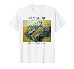 Van Gogh Holzschuhe Impressionistische Kunst Vincent Van Gogh T-Shirt von Vincent Van Gogh Art Aesthetic Paintings