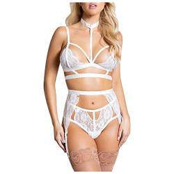 Vinesand Unterwäsche Spitze Attraktion Frauen mit -Fashion-Unterwäsche N Set (Z3-White, M) von Vinesand