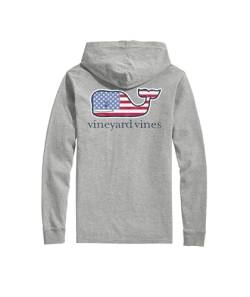 vineyard vines Herren Americana, Grau meliert, L von Vineyard Vines