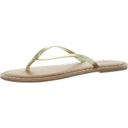 vineyard vines Skinny Strap Flip Flops, Gold, 39 EU von Vineyard Vines