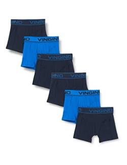 Vingino Jungen Boys (3-Pack) Boxer Shorts, Multicolor Blue, 14 Jahre EU von Vingino