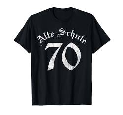 53. Geburtstag Geschenk Vintage Alte Schule Jahrgang 1970 T-Shirt von Vintage Alte Schule Geburtstag Geschenk Designs