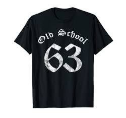 60. Geburtstag Geschenk Vintage Old School Jahrgang 1963 T-Shirt von Vintage Alte Schule Geburtstag Geschenk Designs
