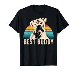 Retro Amerikanische Bulldogge T-Shirt Geschenk Idee von Vintage American Bulldog Retro T-Shirts