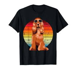 Retro English Cocker Spaniel T-Shirt Damen & Herren von Vintage English Cocker Spaniels Retro T-Shirts