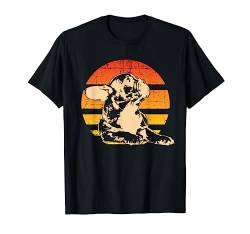 Retro Französische Bulldogge T-Shirt Geschenk Idee von Vintage French Bulldog Retro T-Shirts