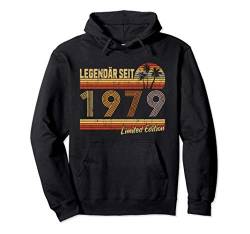 Vintage Retro 1979 Geburtstag Jahrgang 1979 Geboren Geschenk Pullover Hoodie von Vintage Geburtstag Geschenkidee für Männer Frauen