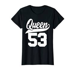 Damen Geschenk zum 53. Geburtstag Frau Vintage 1967 süßes Queen T-Shirt von Vintage Geburtstag Mädchen Frauen Geschenkideen