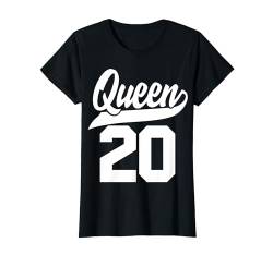 Geschenk zum 20. Geburtstag Mädchen Vintage 2004 süßes Queen T-Shirt von Vintage Geburtstag Mädchen Frauen Geschenkideen