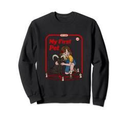 My First Pet Vintage Horror Goth Occult Childgame Sweatshirt von Vintage Horror Childgame by Dark Humor Art