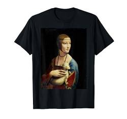 Leonardo da Vincis Die Dame mit dem Hermelin T-Shirt von Vintage Images