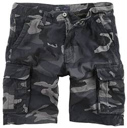 Vintage Industries Rowing Short Männer Short darkcamo M 100% Baumwolle Basics, Streetwear von Vintage Industries