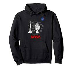 Apollo 11 NASA Klassisch Retro Abb Klassisch Geburtstag Art Pullover Hoodie von Vintage NASA Shirt Herren, NASA Shirt Kinder, Top