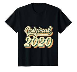 Kinder Original Jahrgang 2020 Vintage 2.Geburtstag Jungen Mädchen T-Shirt von Vintage Original Jahrgang Geschenkideen Geburtstag