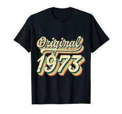 Original Jahrgang 1973 Vintage 49.Geburtstag Frauen Männer T-Shirt von Vintage Original Jahrgang Geschenkideen Geburtstag