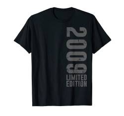 Geburtstag Design Limited Edition und Vintage, geboren im Jahr 2009 T-Shirt von Vintage - Retro Limited Edition Design