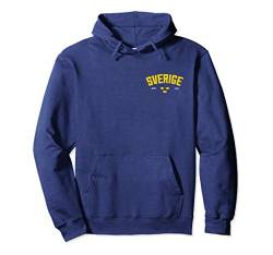 Schweden Tre Kronor Sverige Schwedenurlaub Skandinavien Pullover Hoodie von Vintage Retro Skandinavien Sverige Svenska Apparel