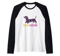 Haustier Hund Geschenk für Hundebesitzer Vintage Dackel Raglan von Vintage Tier T-Shirts & Geschenkideen