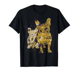 Vintage Französische Bulldogge T-Shirt von Vintage Tier T-Shirts & Geschenkideen