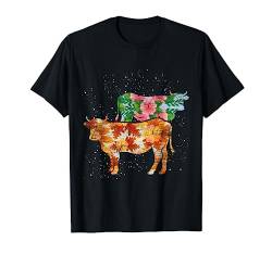 Vintage Kuh T-Shirt von Vintage Tier T-Shirts & Geschenkideen