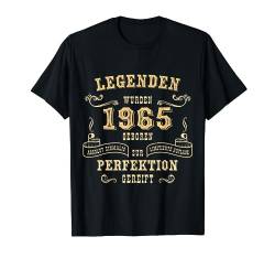 Legenden Wurden 1965 Geboren Geburtstag Mann Vintage 1965 T-Shirt von VintagePro Jahrgang 1965