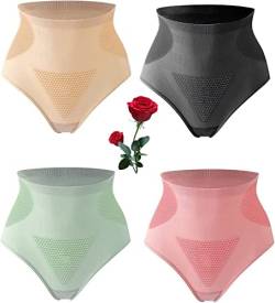 Graphene Honeycomb Body Shaping Slip 4 Farben Graphene Honeycomb Vaginal Straffung und Körperformung Slip für Frauen, mehrfarbig, 38 von Vinxan