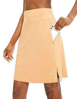 Viodia Damen 50,8 cm knielange Skorts, Röcke, LSF 50+, athletischer Tennisrock, Golfrock für Damen, lässiger Sommerrock von Viodia