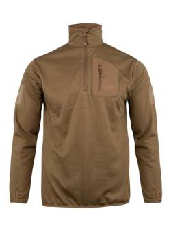 Viper TACTICAL Technisches Mid-Layer-Fleece-Oberteil, Coyote, L von Viper TACTICAL